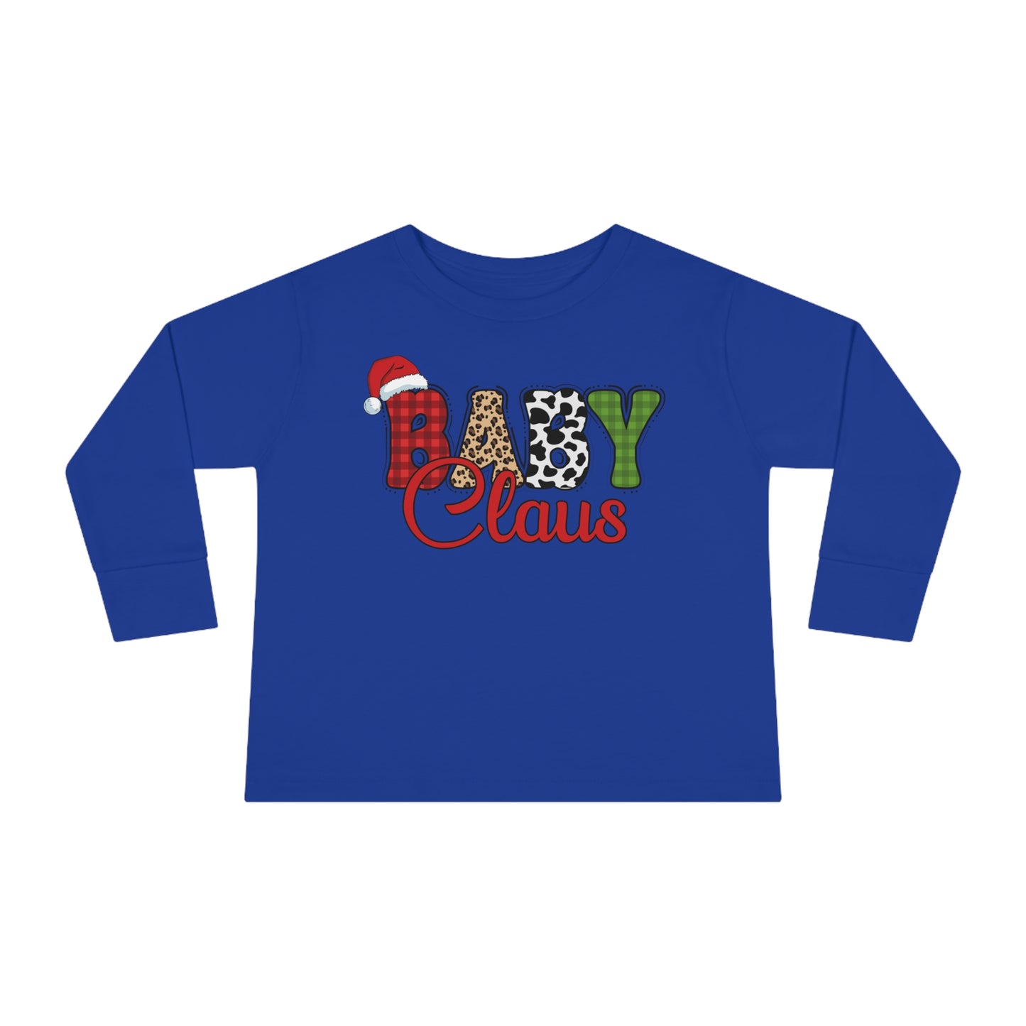 Baby Claus Toddler Christmas Long Sleeve Tee