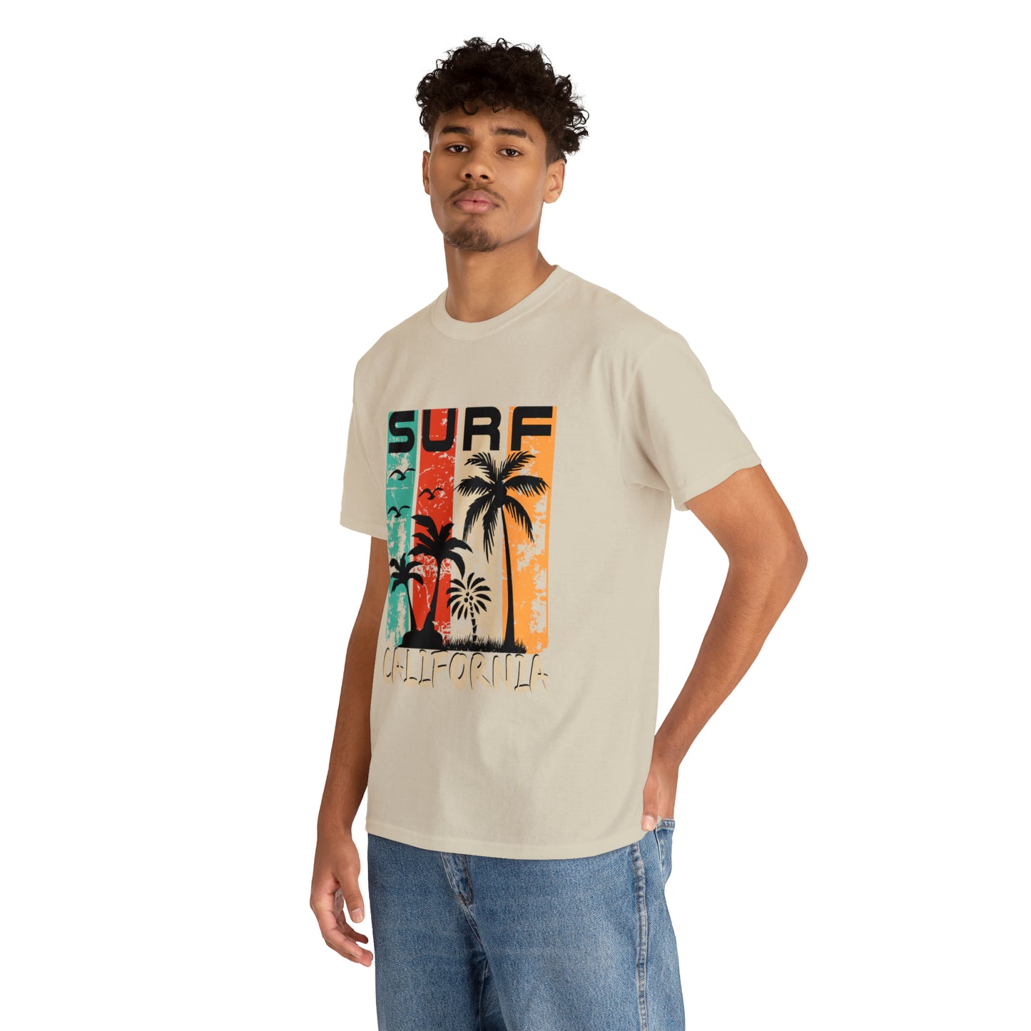 Surf California Cotton Tee