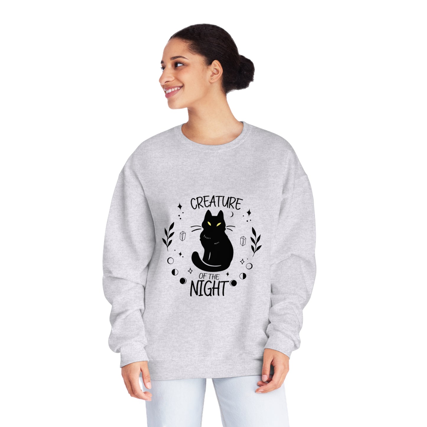 Creature Of The Night Crewneck Sweatshirt