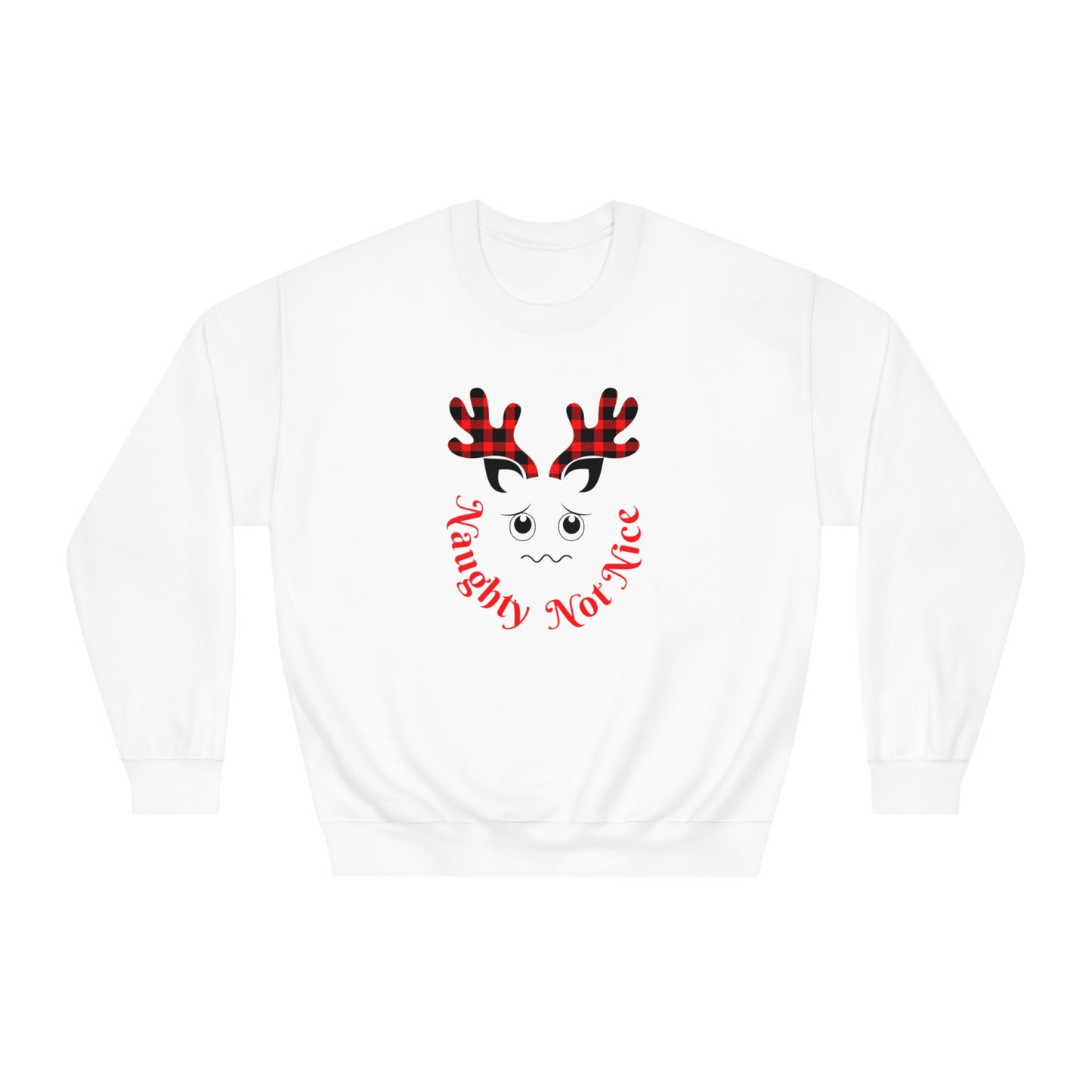 Naughty Not Nice | DryBlend® Crewneck Sweatshirt