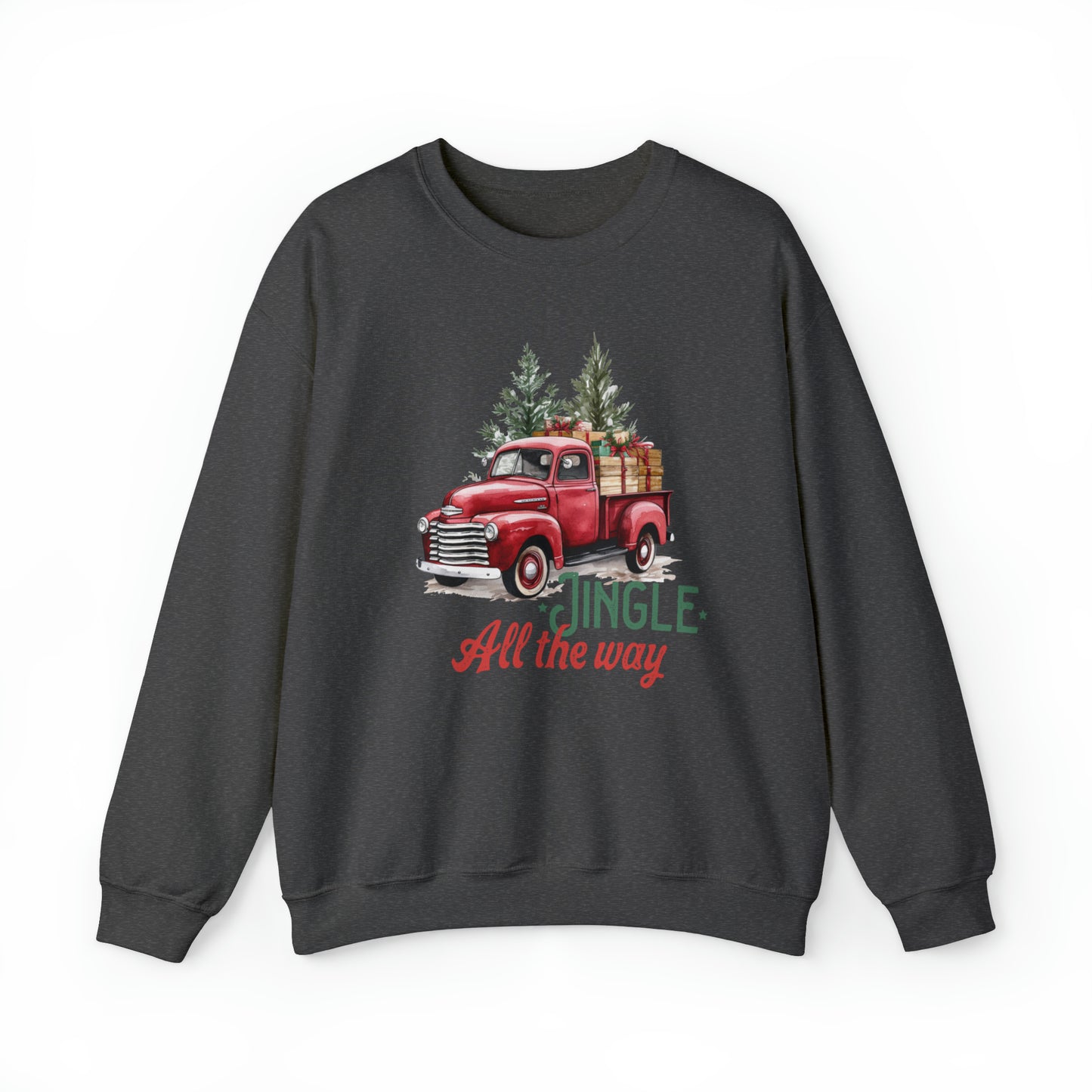 Jingle All The Way | Christmas Crewneck Sweatshirt