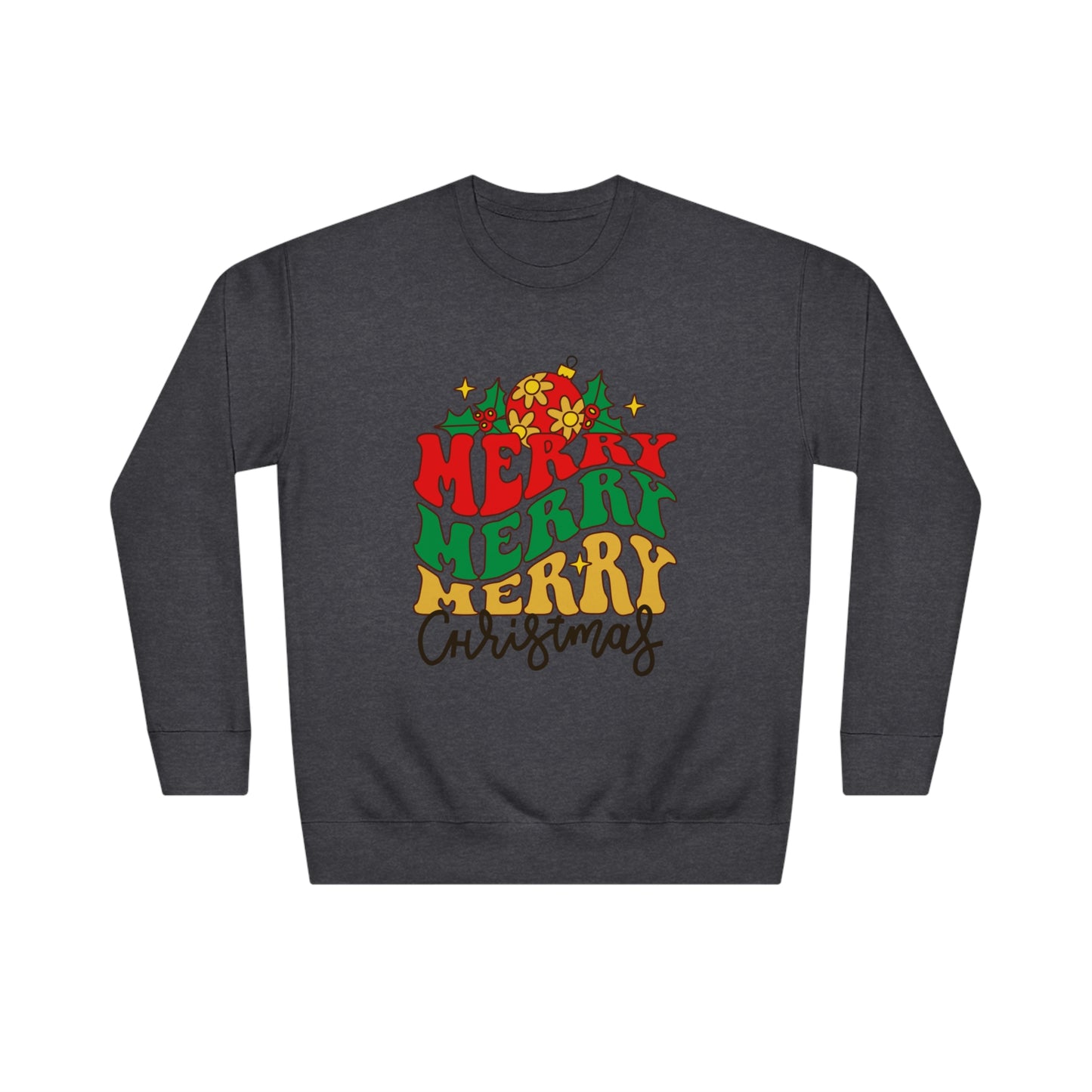 Unisex Merry Christmas Crew Sweatshirt
