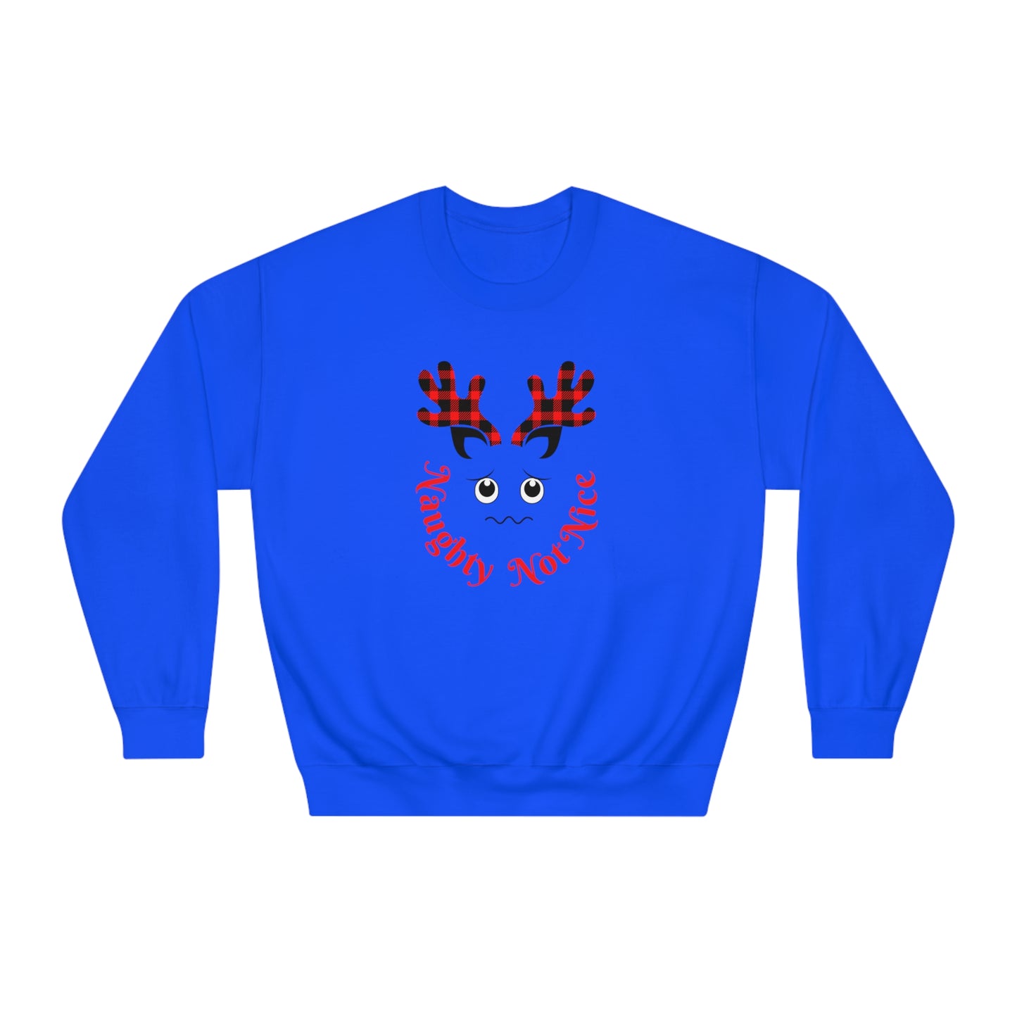 Naughty Not Nice | DryBlend® Crewneck Sweatshirt