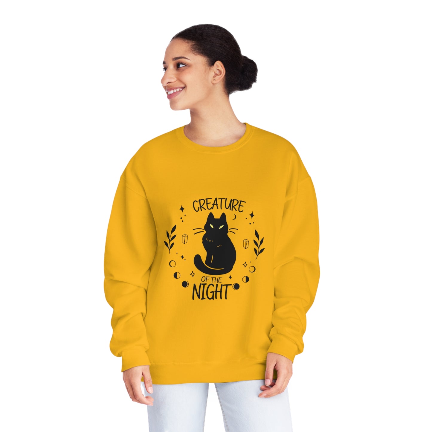 Creature Of The Night Crewneck Sweatshirt