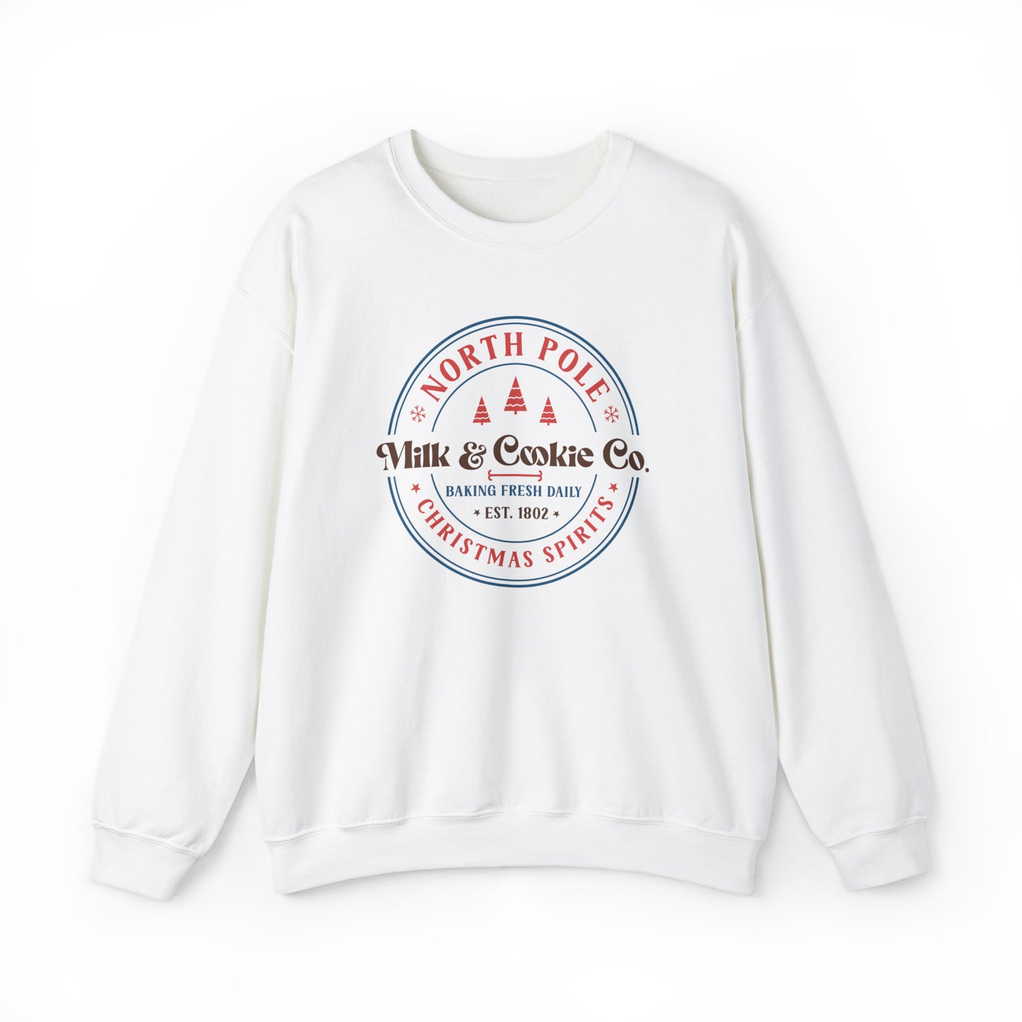 NorthPole Milk & Cookie Co. | Christmas Crewneck Sweatshirt