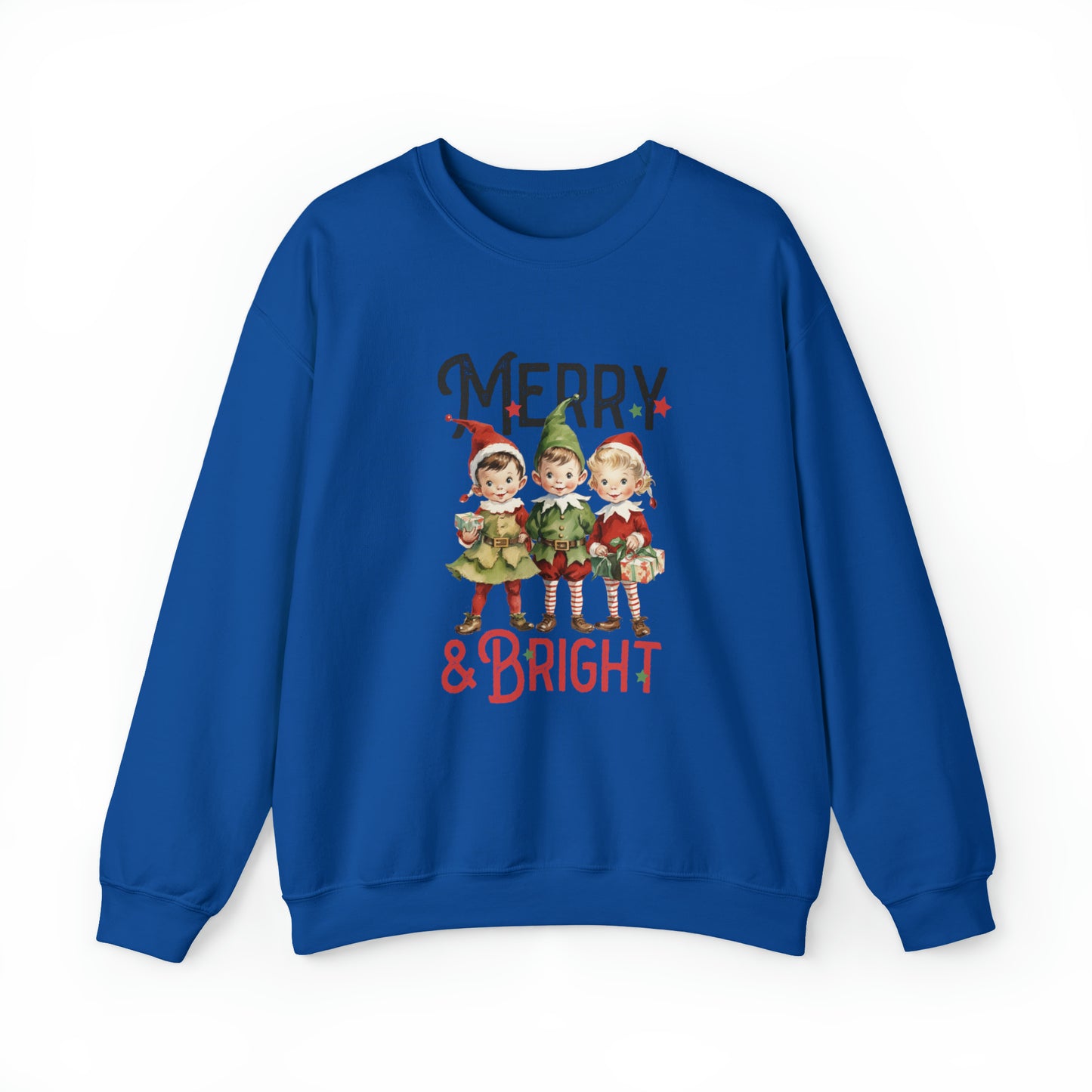 Merry & Bright Christmas | Crewneck Sweatshirt