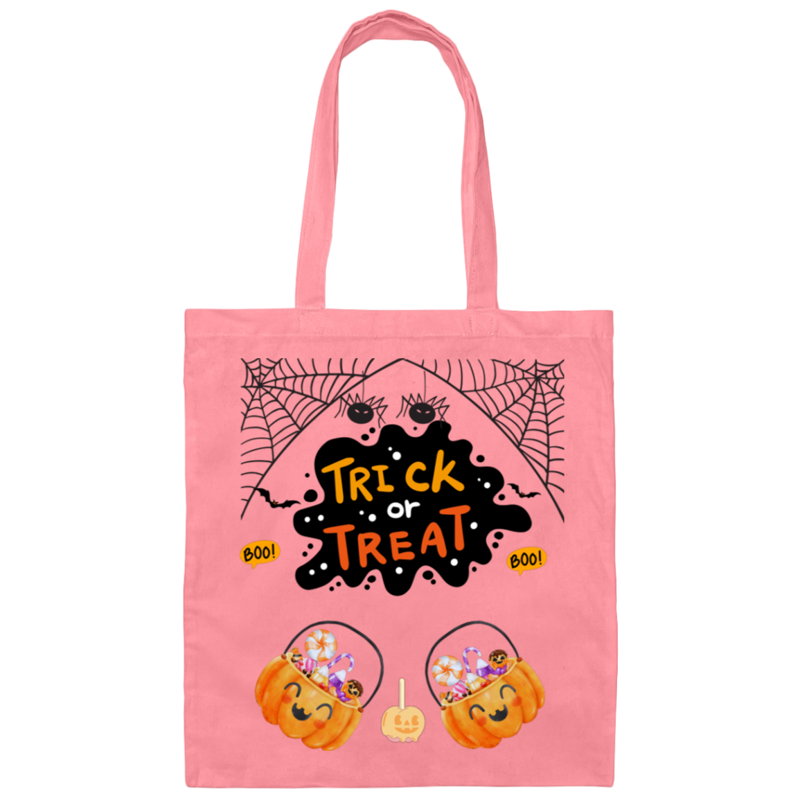 Trick or Treat Canvas Tote Bag