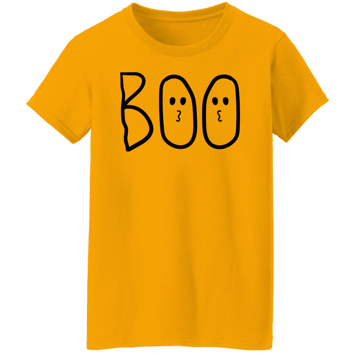 Boo Creepy Ladies T-Shirt