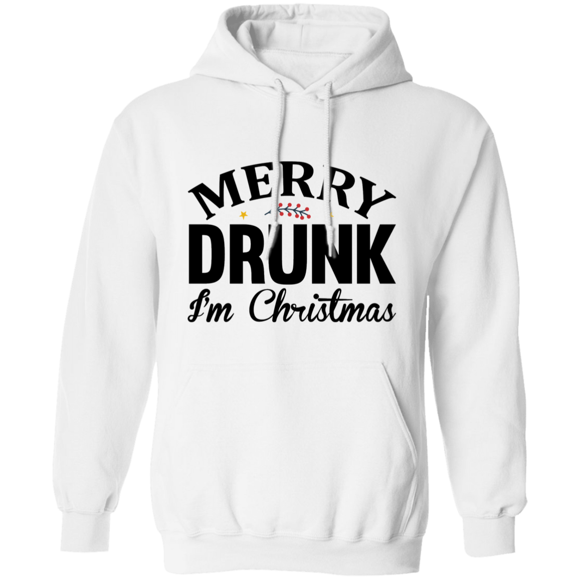 Merry Drunk Christmas | Pullover Hoodie