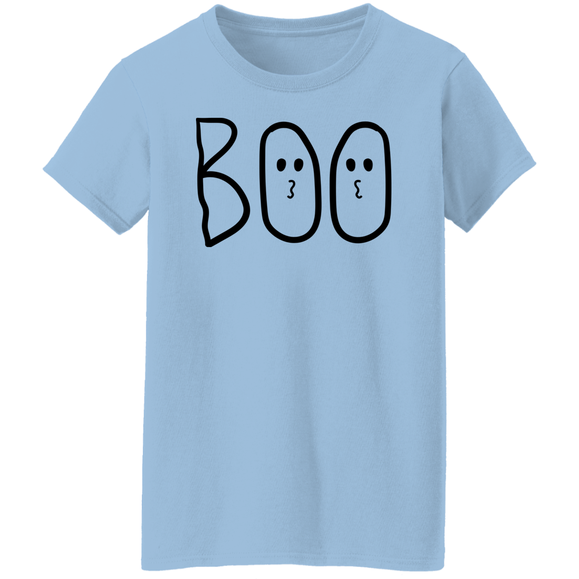 Boo Creepy Ladies T-Shirt