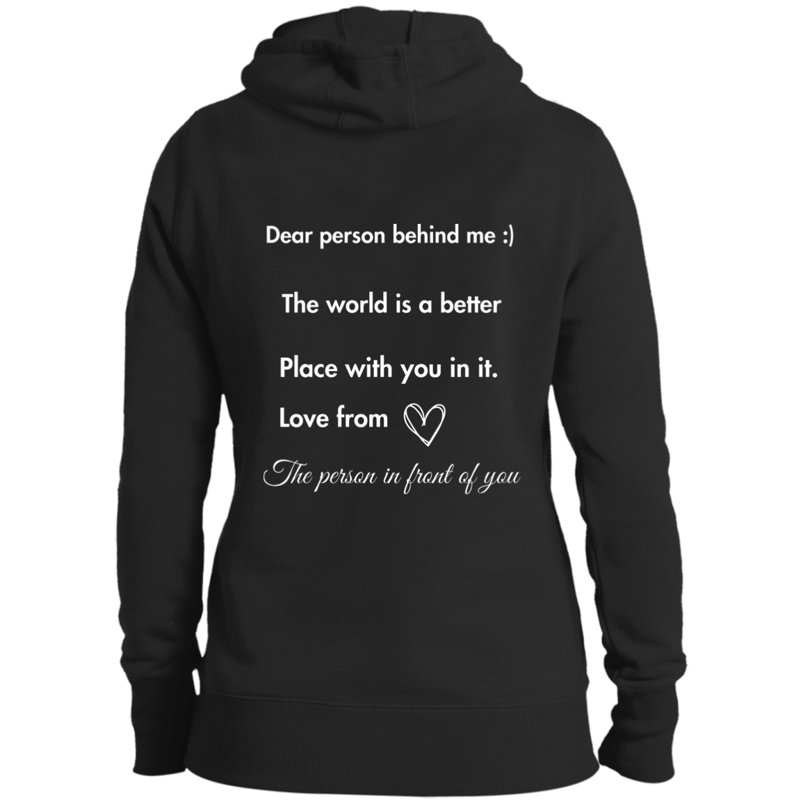 You Are Enough Pullover Hooded Sweatshirt