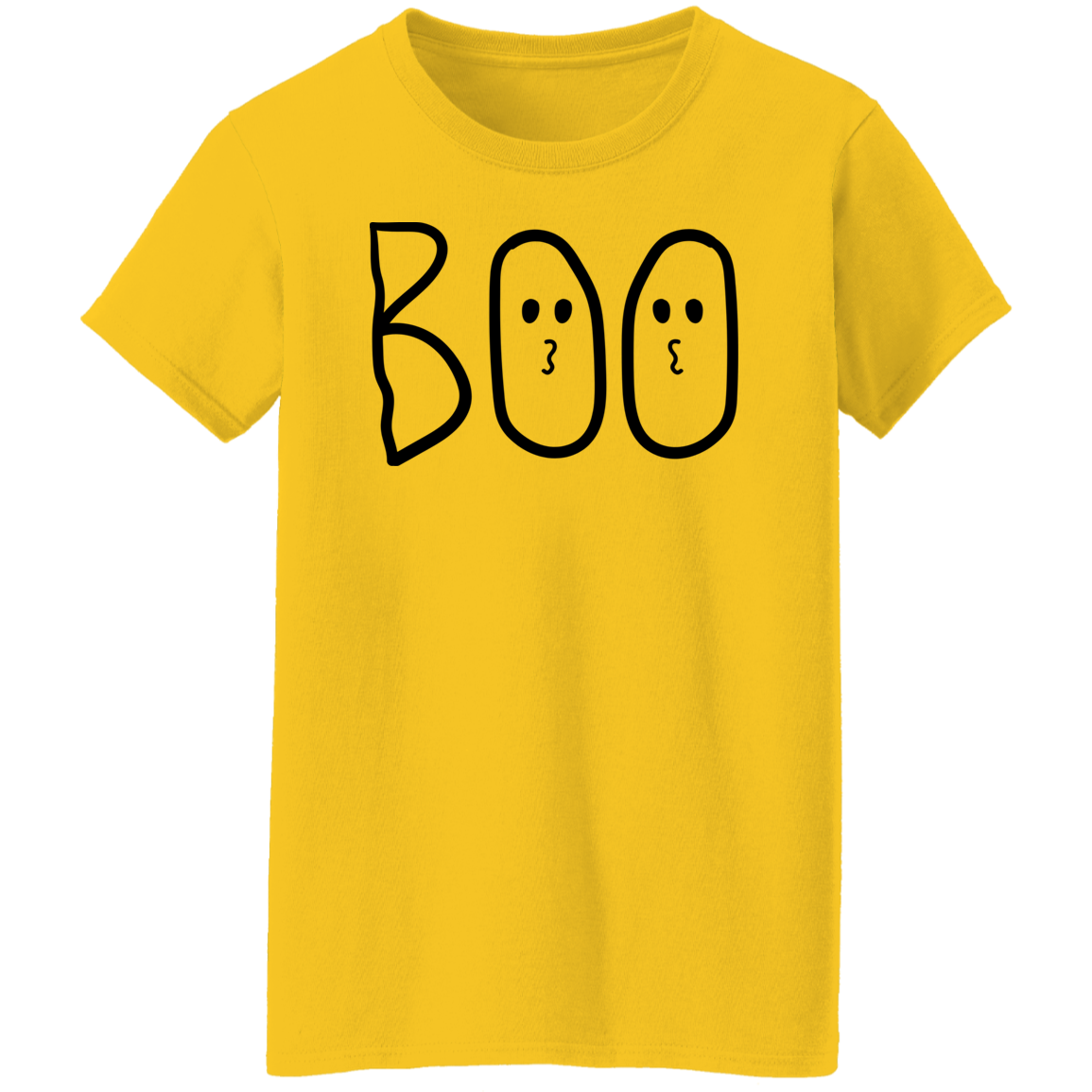Boo Creepy Ladies T-Shirt