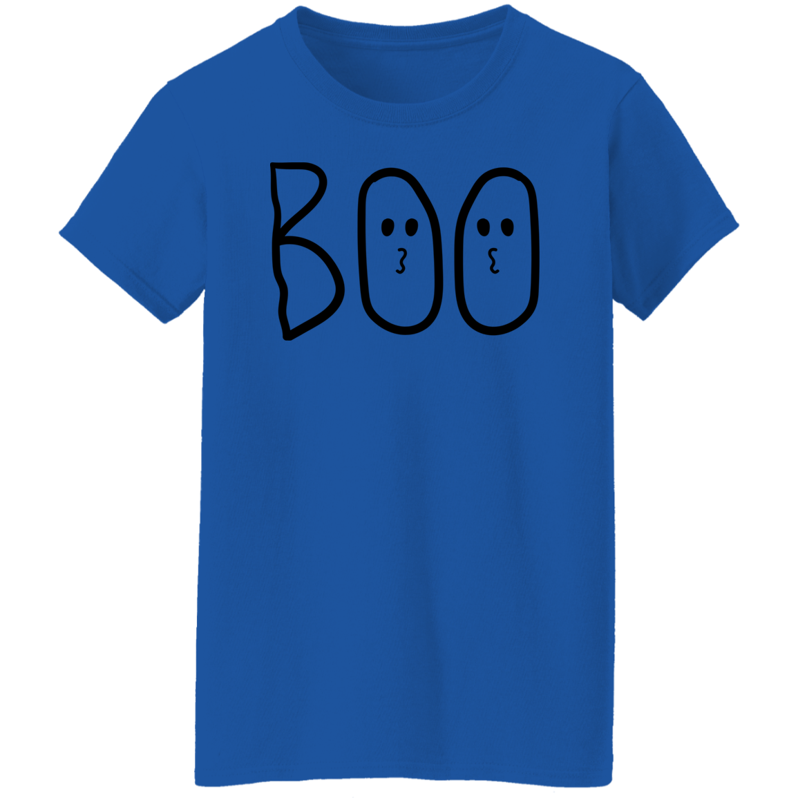 Boo Creepy Ladies T-Shirt