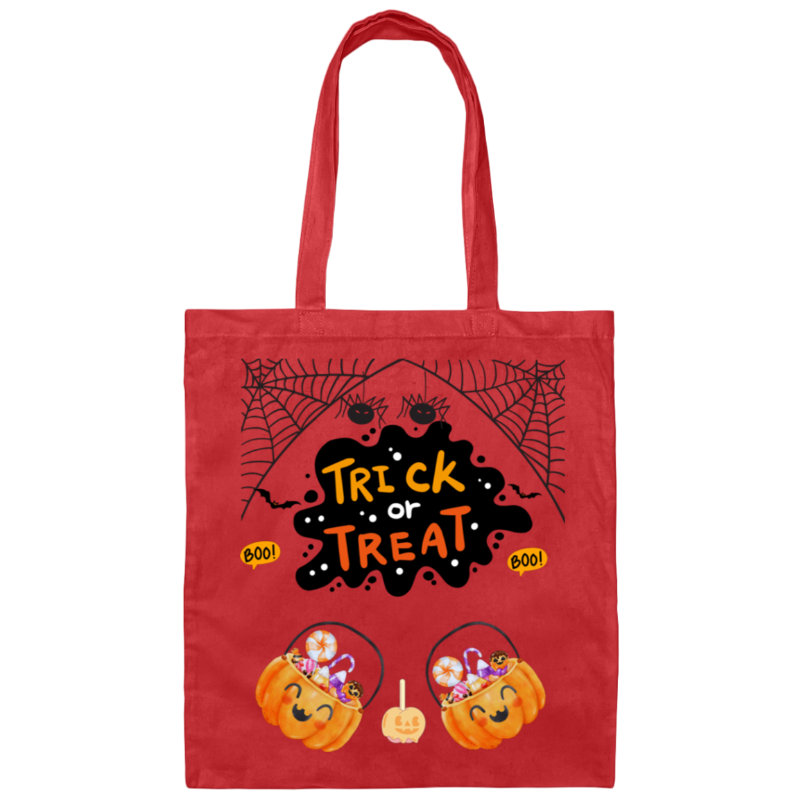 Trick or Treat Canvas Tote Bag