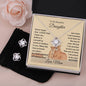 My Daughter | Love Knot & Earring Set