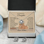 My Daughter | Love Knot & Earring Set
