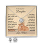 My Daughter | Love Knot & Earring Set