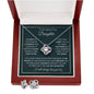 My Daughter | Love Knot Earring & Necklace Set