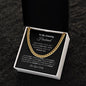 Cuban Link Chain | To My Amazing Husband