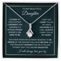 To My Daughter | Alluring Beauty Necklace