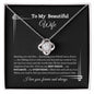 Love Knot Necklace/Beautiful Wife