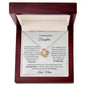 Love Knot Necklace | To My Daughter