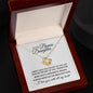 To My Bonus Daughter | Love Knot Necklace