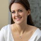 My Soulmate | Forever Love Necklace & CZ Earring