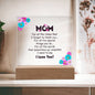 Mom | Acrylic Square Plaque