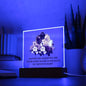 Mother & Daughter | Square Acrylic Plaque