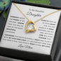 Forever Love Necklace | To My Beautiful Daughter
