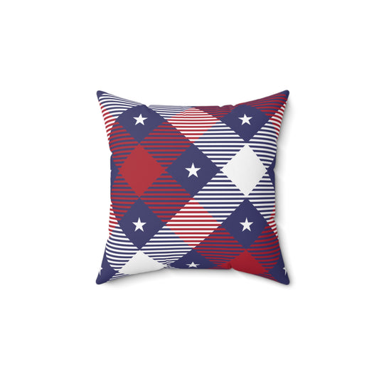 Patriotic | Spun Polyester Square Pillow