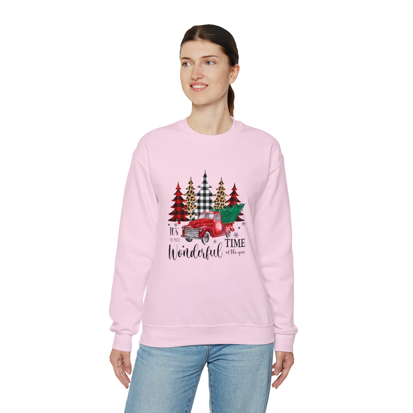 The Most Wonderful Time Of The Year | Crewneck Sweatshirt | Christmas Sweatshirt