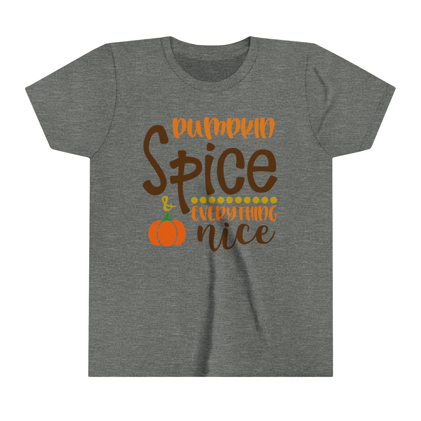 Unisex Youth Pumpkin Spice Tee