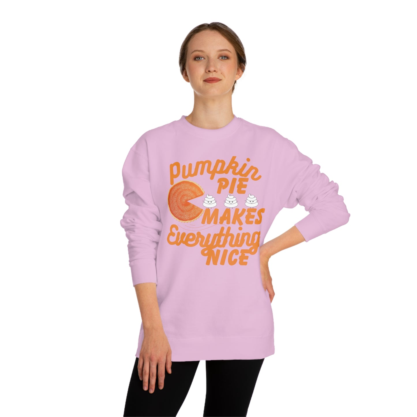 Unisex | Pumpkin Spice Maks Everything Nice | Crew Neck Sweatshirt |