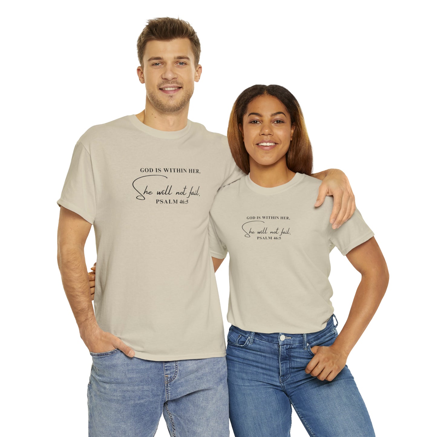 God Is Within Her | Cotton Tee