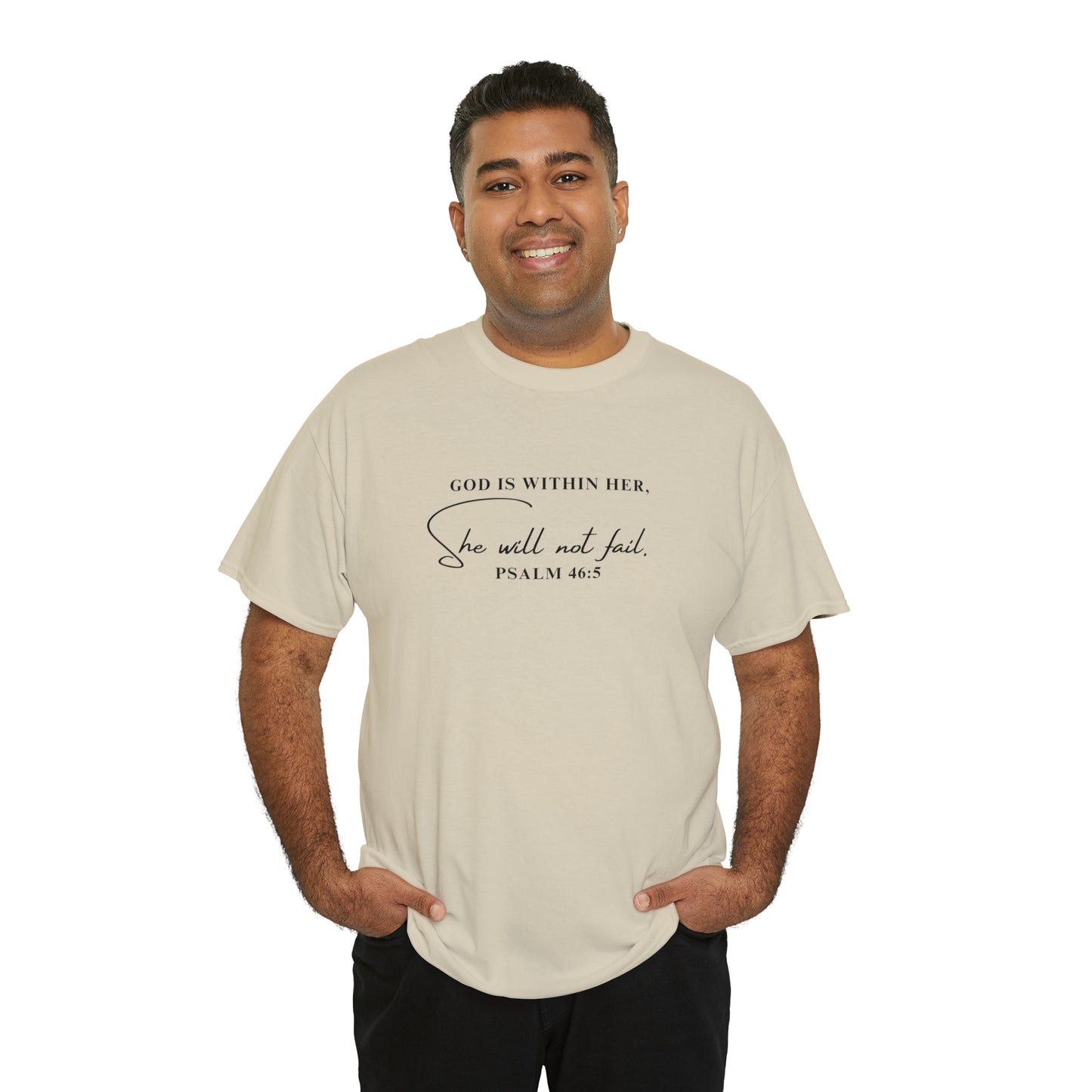 God Is Within Her | Cotton Tee