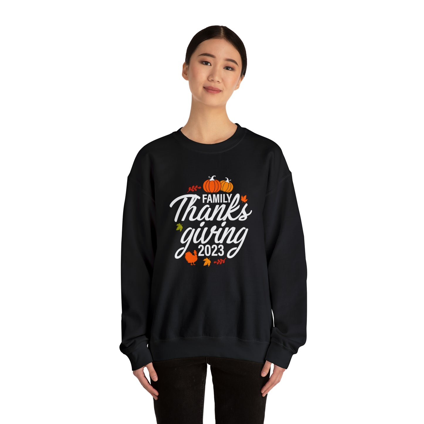 Family Thanksgiving 2023 | Unisex Crewneck Sweatshirt | Family Sweatshirt