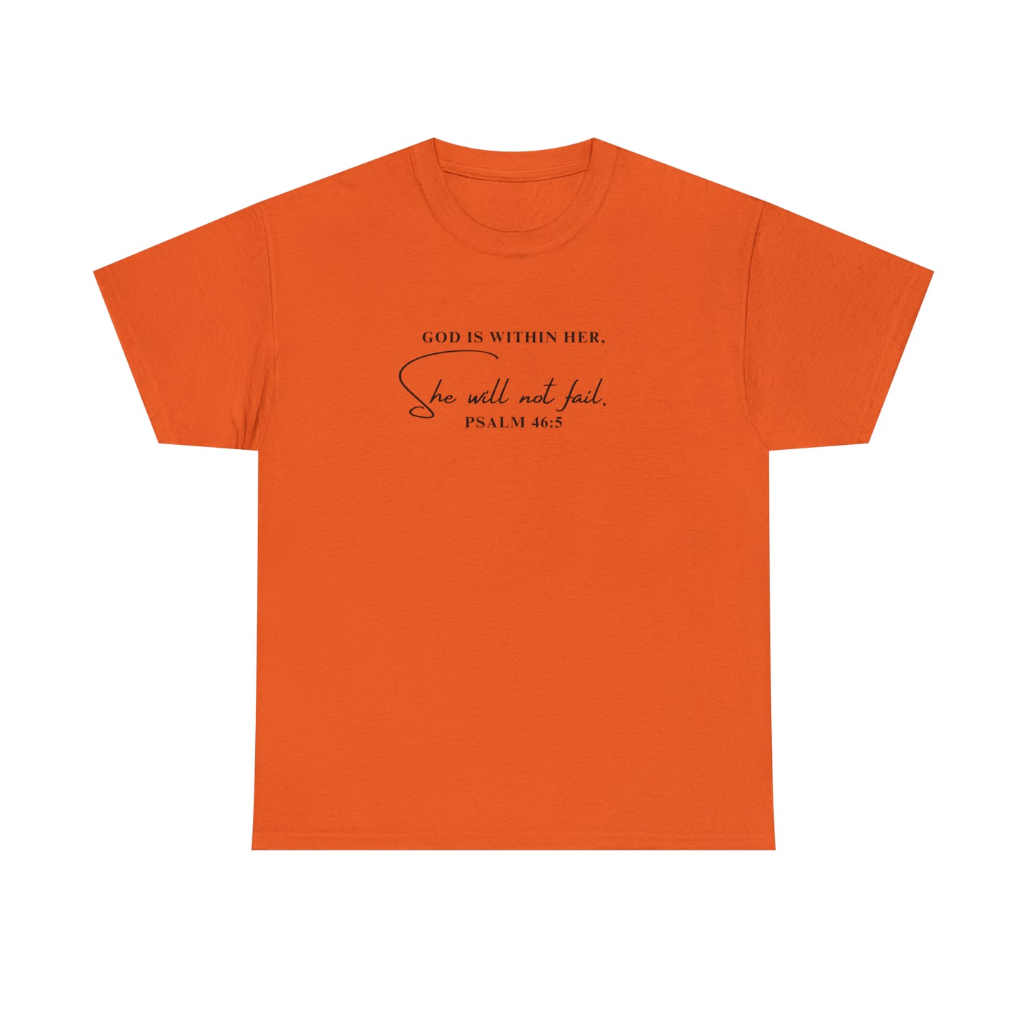 God Is Within Her | Cotton Tee