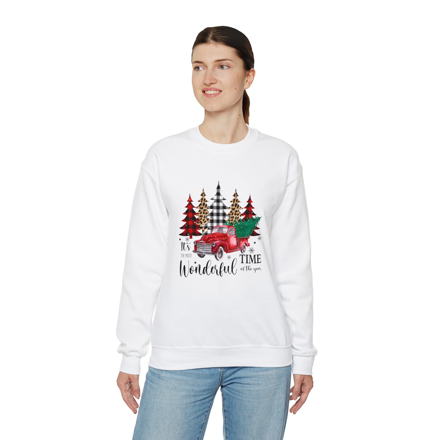 The Most Wonderful Time Of The Year | Crewneck Sweatshirt | Christmas Sweatshirt