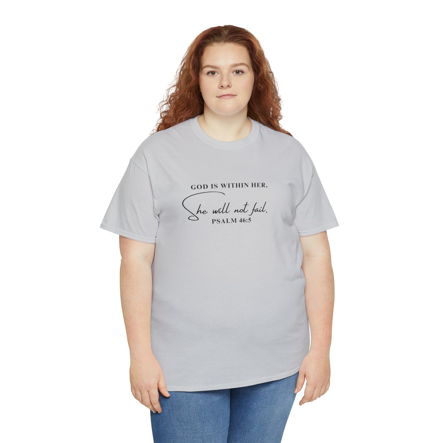 God Is Within Her | Cotton Tee
