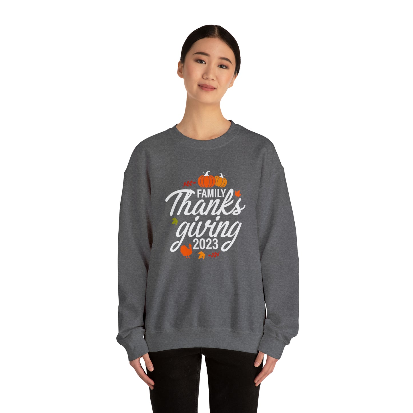 Family Thanksgiving 2023 | Unisex Crewneck Sweatshirt | Family Sweatshirt