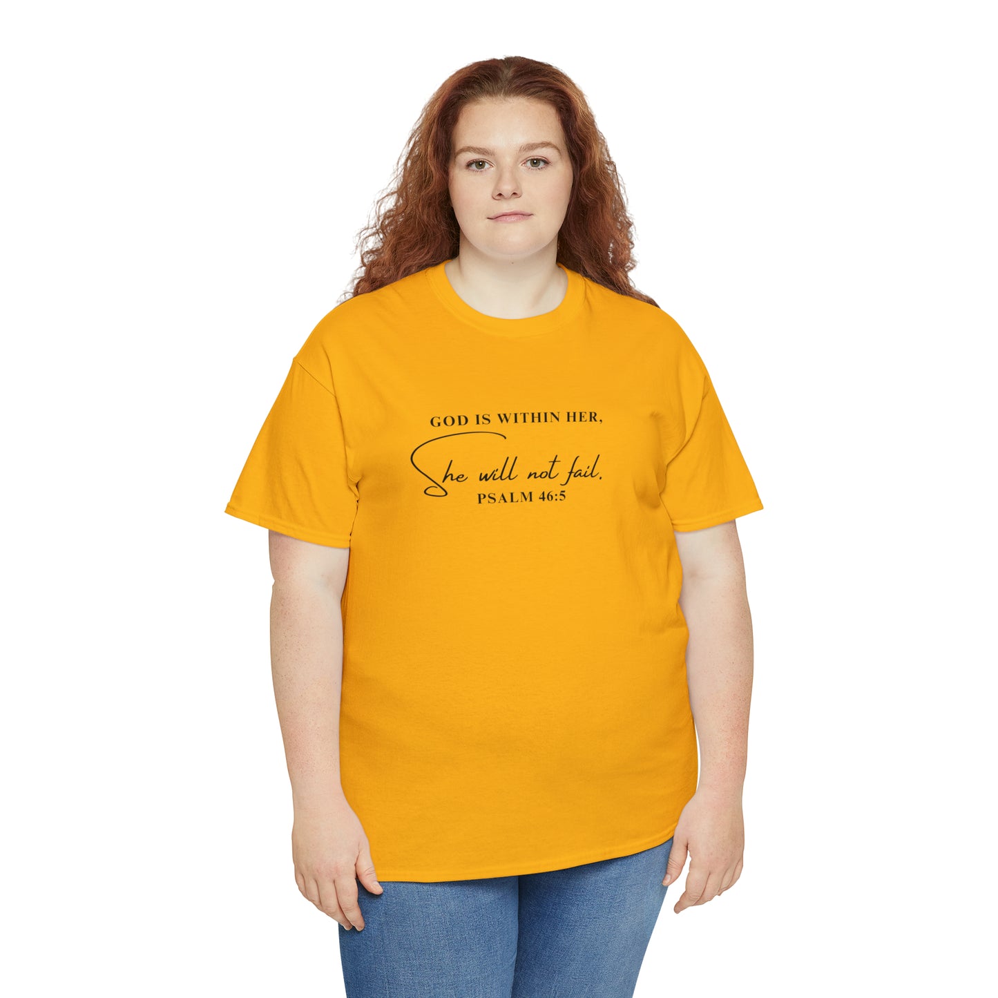God Is Within Her | Cotton Tee