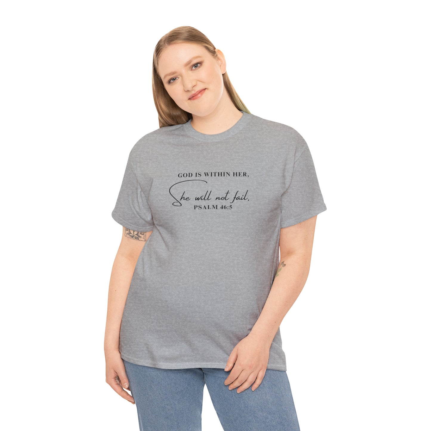God Is Within Her | Cotton Tee