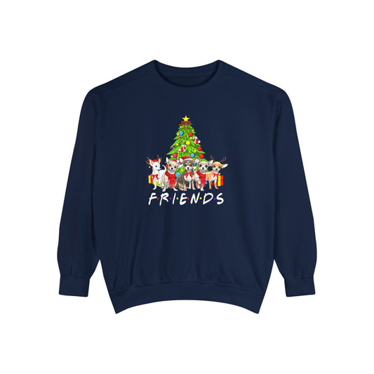 Friends Christmas Sweatshirt | Unisex Christmas Friends Sweatshirt