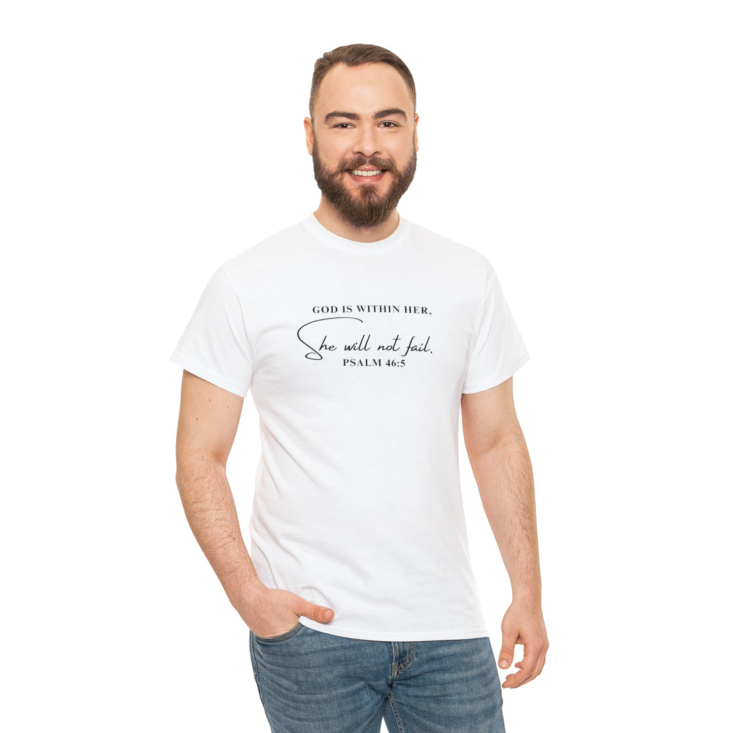 God Is Within Her | Cotton Tee