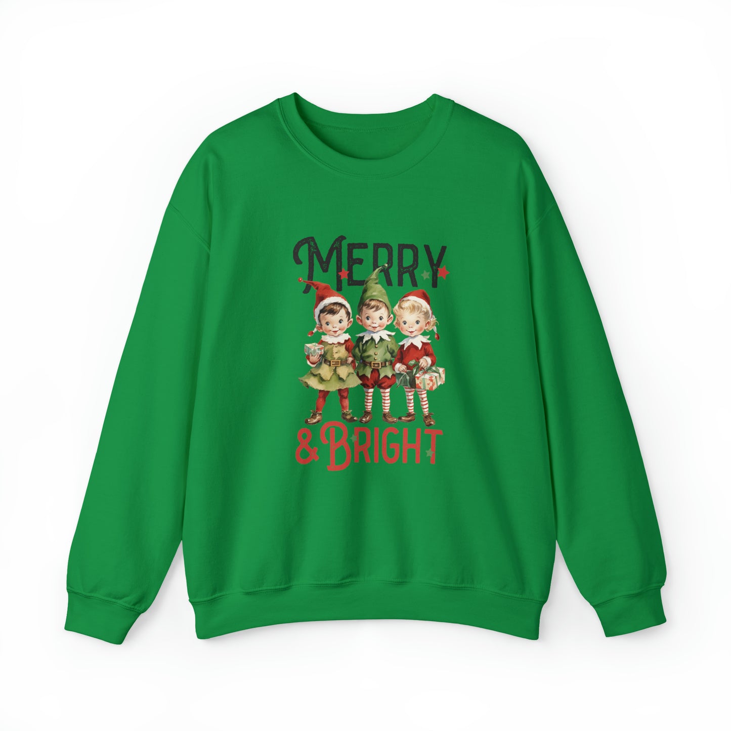 Merry & Bright Christmas | Crewneck Sweatshirt