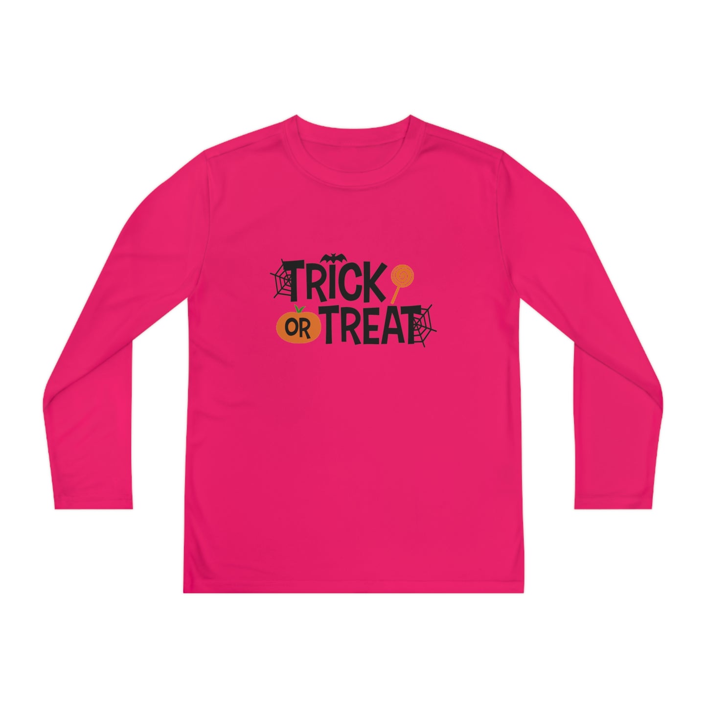 Youth Long Sleeve Trick Or Treat Tee