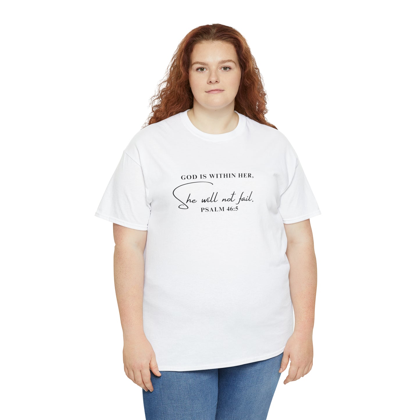 God Is Within Her | Cotton Tee