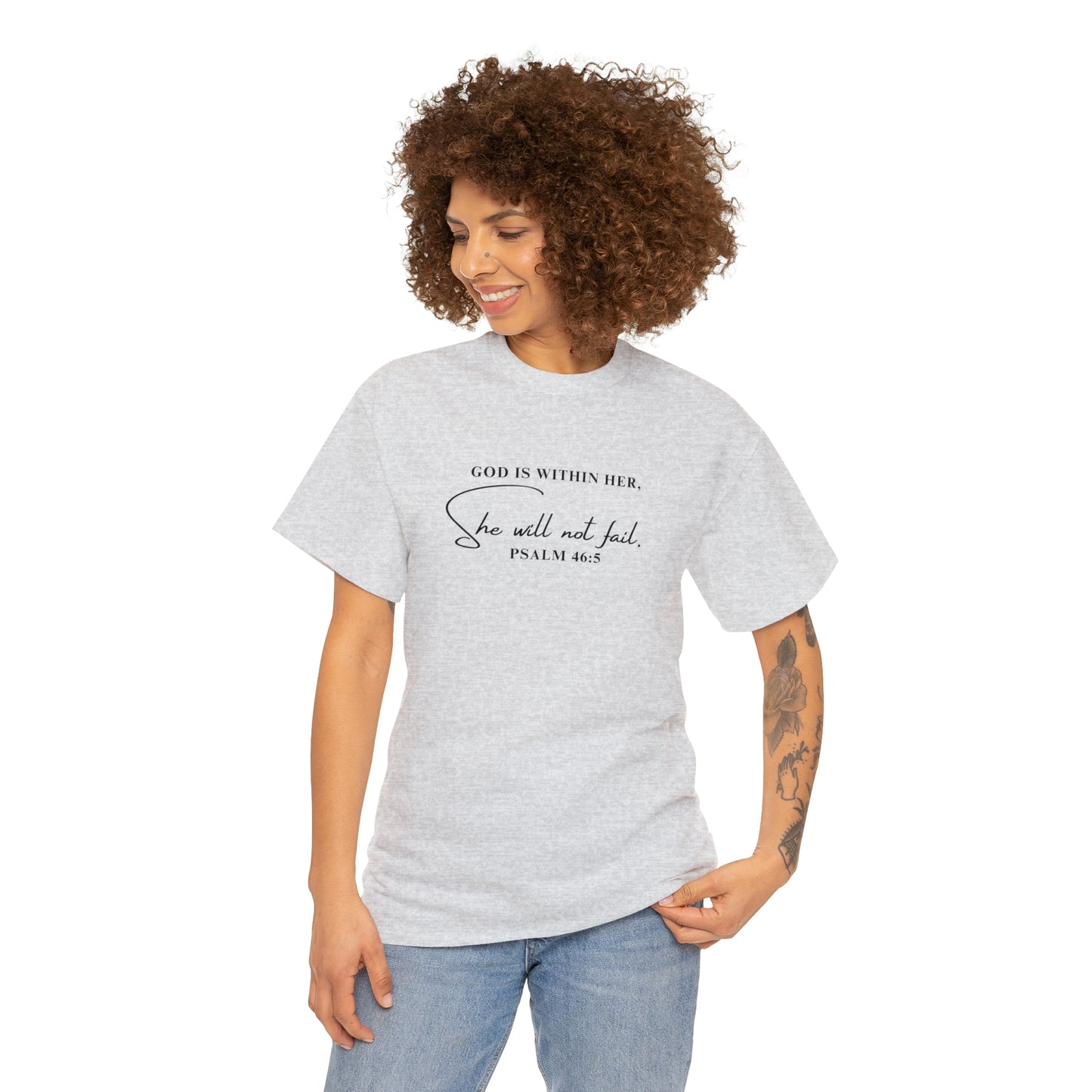 God Is Within Her | Cotton Tee